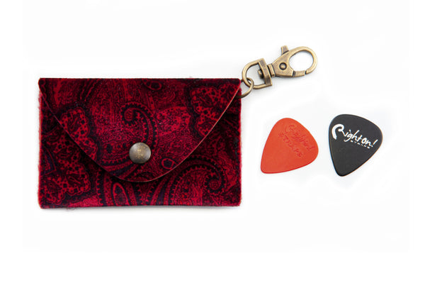 Righton! Straps Pick Pounch Paisley Red