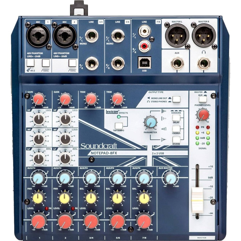 SOUNDCRAFT NotePad 8Fx