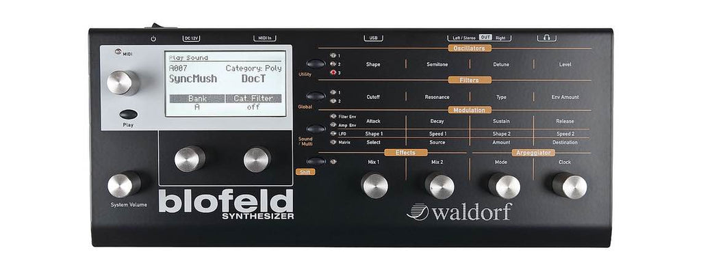 Waldorf Blofeld Black