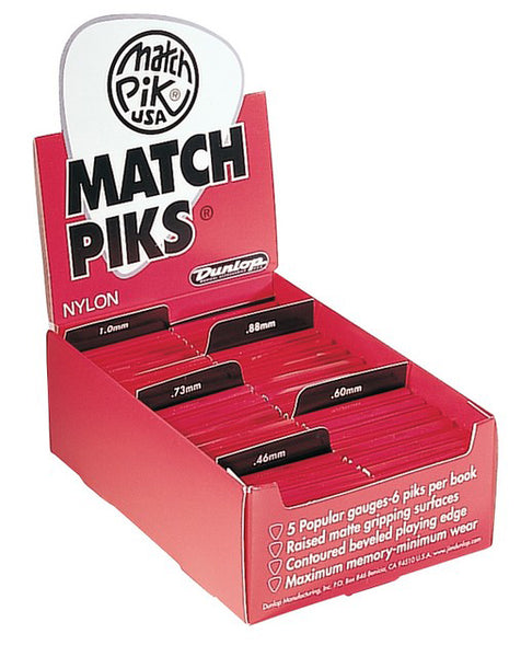 448R1.0 Match Piks Nylon Black 1.00mm