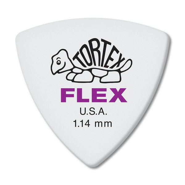 456P1.14 Tortex Flex Triangle 1.14 mm Pack/6