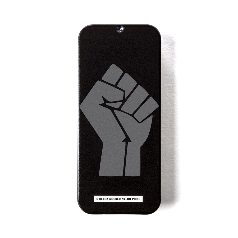 BLMT01 Black Lives Matter Nylon .73 Pick Tin