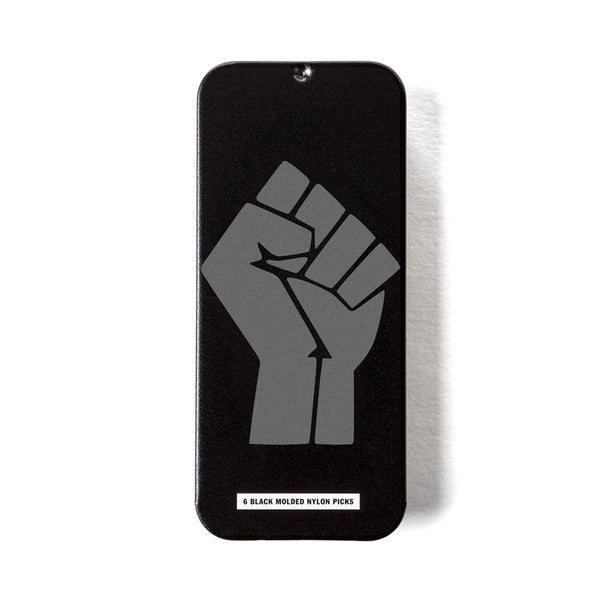BLMT01 Black Lives Matter Nylon .73 Pick Tin
