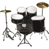ED-300 Drum kit Black - 5 pezzi