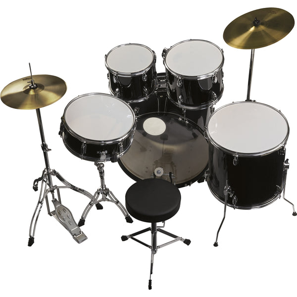 ED-300 Drum kit Black - 5 pezzi