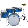 ED-200 Drum kit Metallic Blue - 5 pezzi