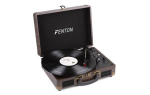 RP115B Record Player Briefc. Wood