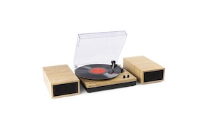 RP165L Record Player+Sp.BT LightWood