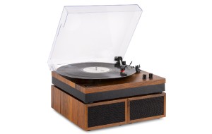 RP165 Record Player+Sp.BT Wood