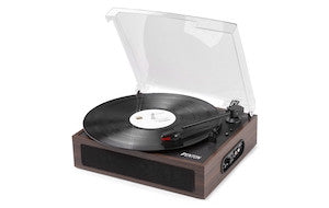 RP170L Record Player+Case Wood