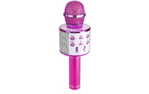KM01P Karaoke Microph. BT/MP3 Pink