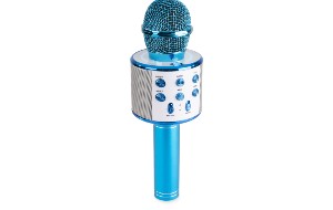 KM01B Karaoke Microph. BT/MP3 Blue