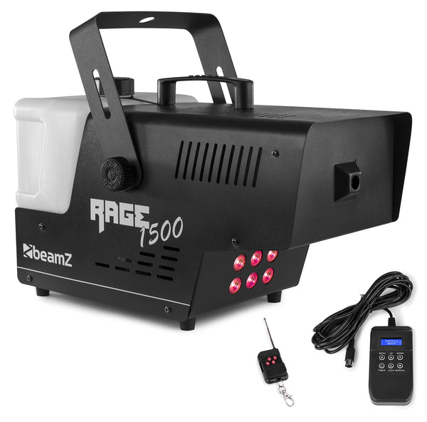 Rage1500LED Smokemachine 6x3W 3in1