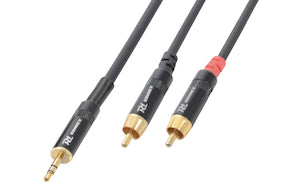 CX85-1 Cable 3.5 St.-2xRCA M 1.5m