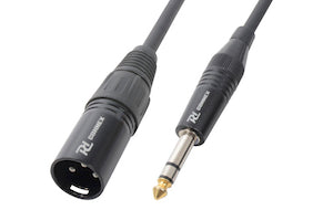 CX44-1 Cable XLR M-6.3 Stereo 1.5m