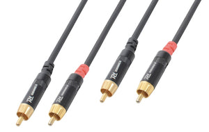 CX94-05 Cable 2xRCA M-2xRCA M 0.5m