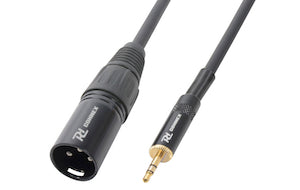 CX47-1 Cable 3.5 St.- XLR M 0,5m