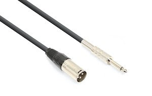 CX312-1 Cable XLR M-6.3 M 1.5m