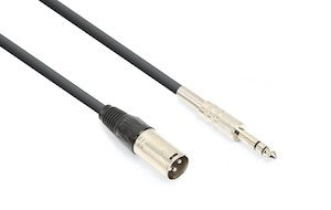 CX316-1 Cable XLR M-6.3 St. 1.5m