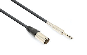 CX316-3 Cable XLR M-6.3 St. 3.0m