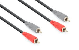 CX340-1 Cable 2xRCA M-2xRCA M 1.5m