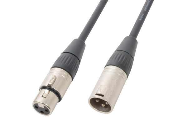 CX100-0,7 DMX Cable XLR M-F 0,75m