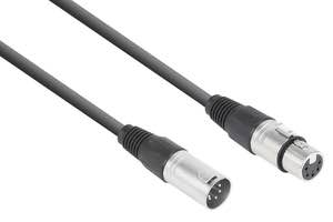 CX102-3 DMX Cable 5P XLR M-F 3m