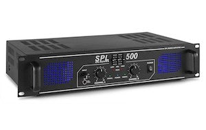 SPL 500 Amplifier 2x 250W EQ BLK