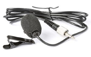 PDT3 Tie clip microphone mini Jack