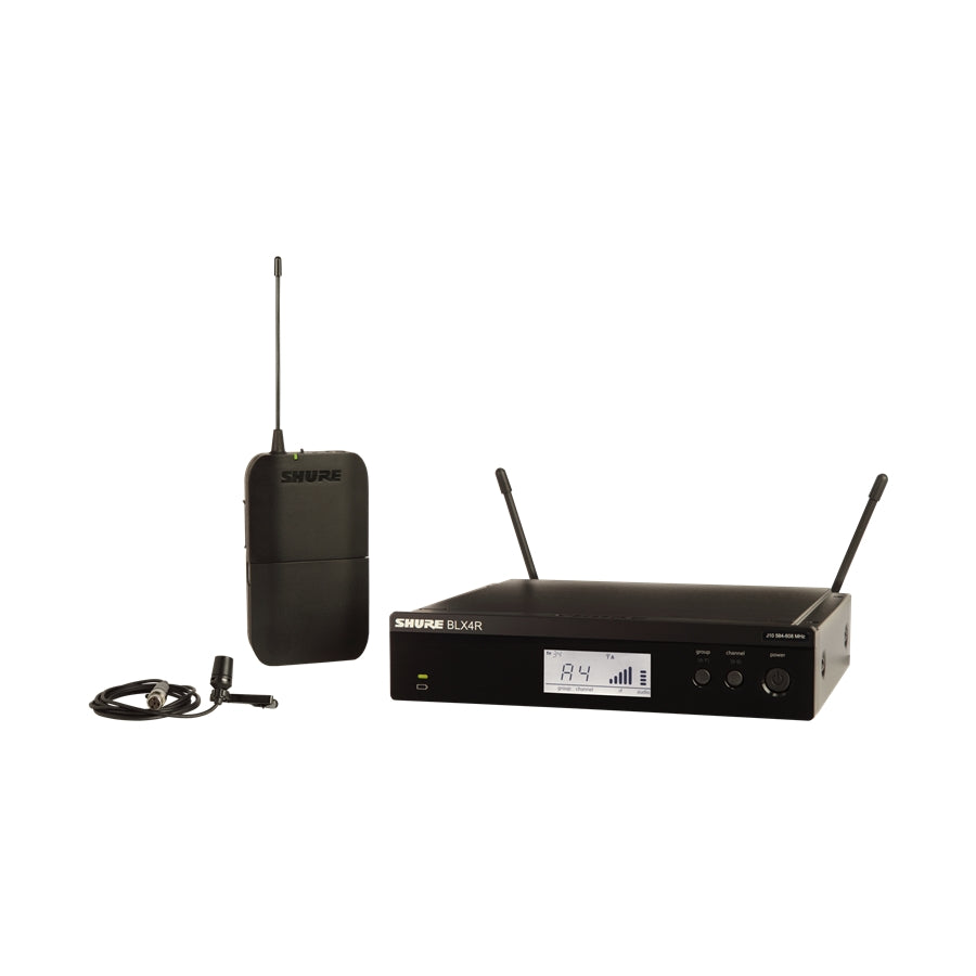 BLX14RE-CVL-M17 Sistema microfonico wireless con lavalier a condensatore