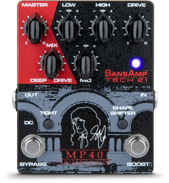 MP40 Geddy Lee Signature SansAmp Limited Edition - preamplificatore a pedale per basso