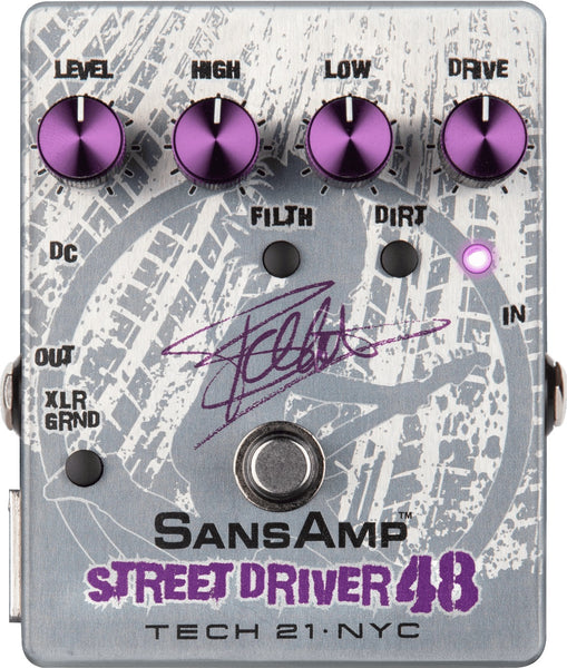 FB48 SANSAMP STREET DRIVER - Preamplificatore a pedale signature Frank Bello