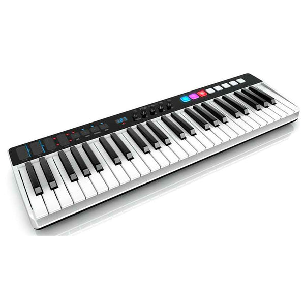 iRig Keys I/O 49 - Master keyboard a 49 tasti per sistemi PC, MAC. iPad, iPhone con interfaccia audio integrata
