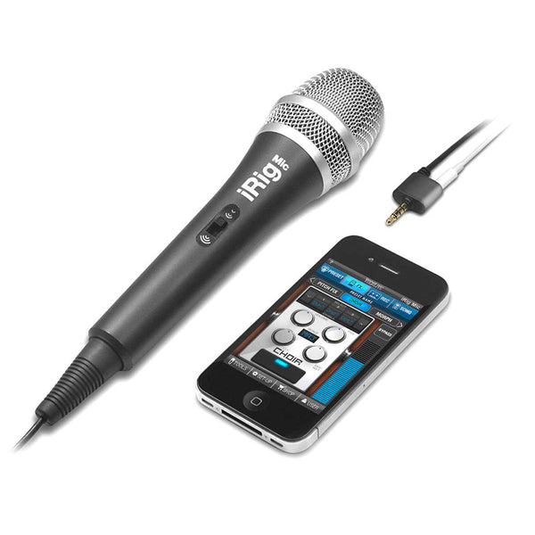iRig MIC - Microfono palmare per sistemi Android, iOS e MAC