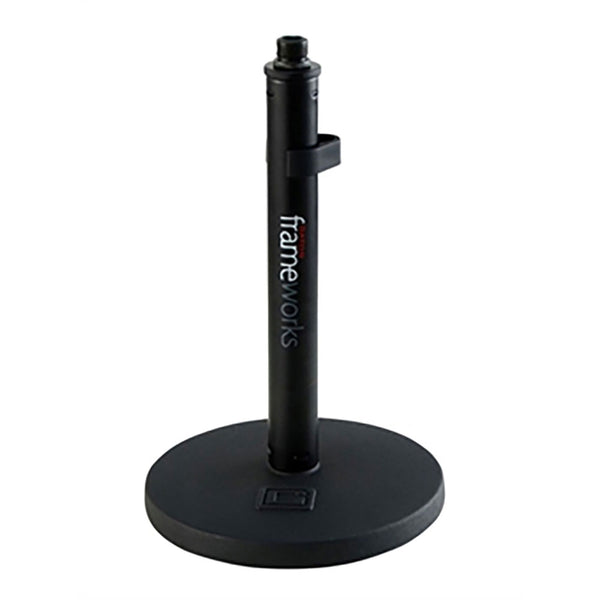 GFW-MIC-0600 - stand da tavola a base rotonda da 6'' per microfono