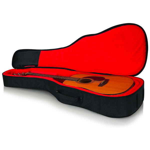 GT-ACOUSTIC-BLK - Borsa semirigida per chitarra acustica Serie Transit - colore nero