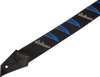 JACKSON Strap Headstock Pattern Black and Blue