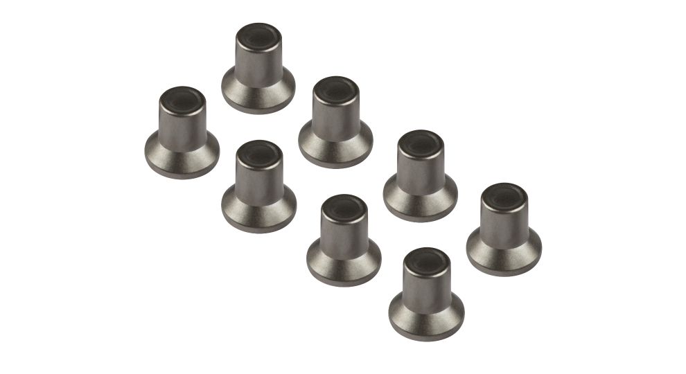 Metal Knob Cap (Set of 8) - set 8 manopole per Platform M+ e X+