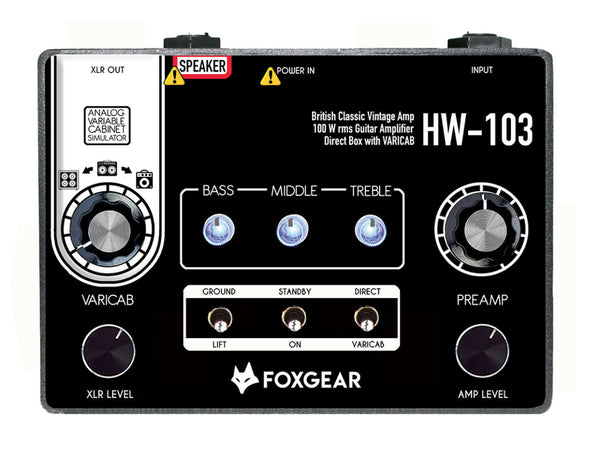 HW-103 - Amplificatore per chitarra a pedale 100w
