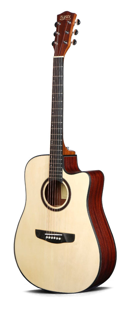 ALYSEE A120CE N - chitarra acustica dreadnought cutaway elettrificata