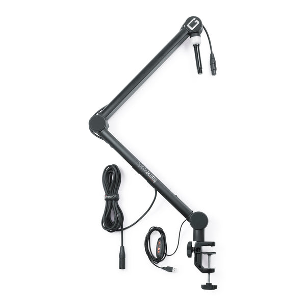 GFWMICBCBM4000 - braccio desk a morsetto per microfono con indicatore luminoso