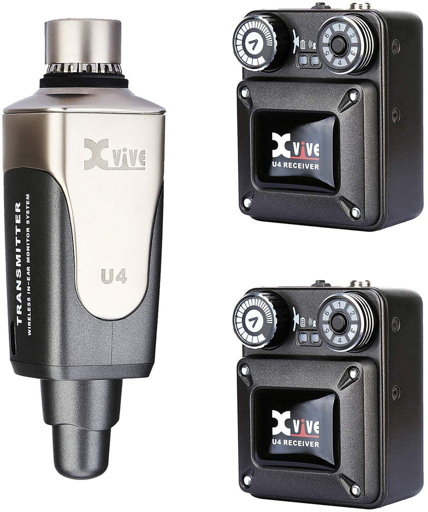 U4R2 IN-EAR MONITOR Sistema monitor wireless digitale a 2 ricevitori