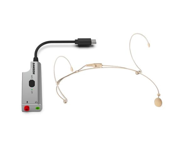 DEU1 - Bundle Microfono Headset e Adattatore Audio USB (DE5 + UP1)