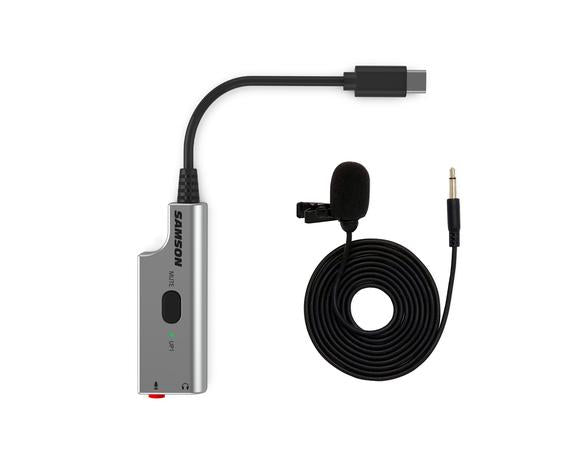LMU1 - Bundle Microfono Lavalier Broadcast e adattatore audio USB (LM8 + UP1)