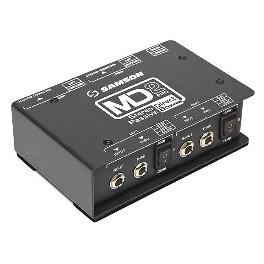 MD2PRO - D.I. Box Pro stereo - Passiva
