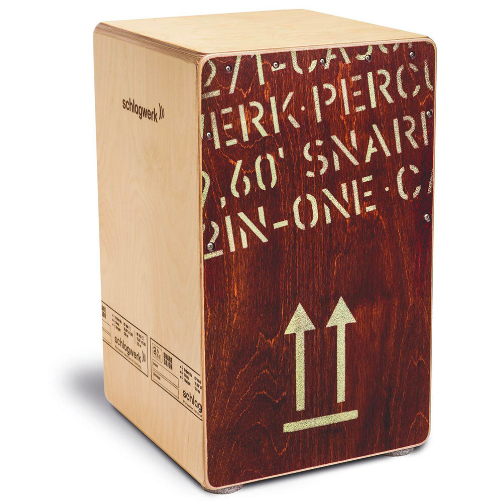 CP404 RED - 2inOne Snare Cajon Red Edition - Large