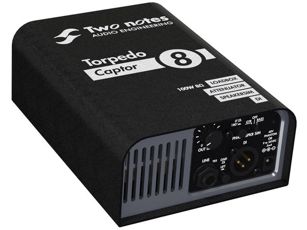 Torpedo Captor 8 Ohms - Loadbox, attenuatore e simulatore di cassa analogico