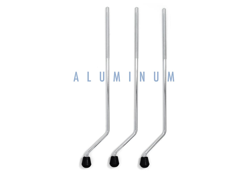 No.5605-AL - 3x gambette timpano in alluminio