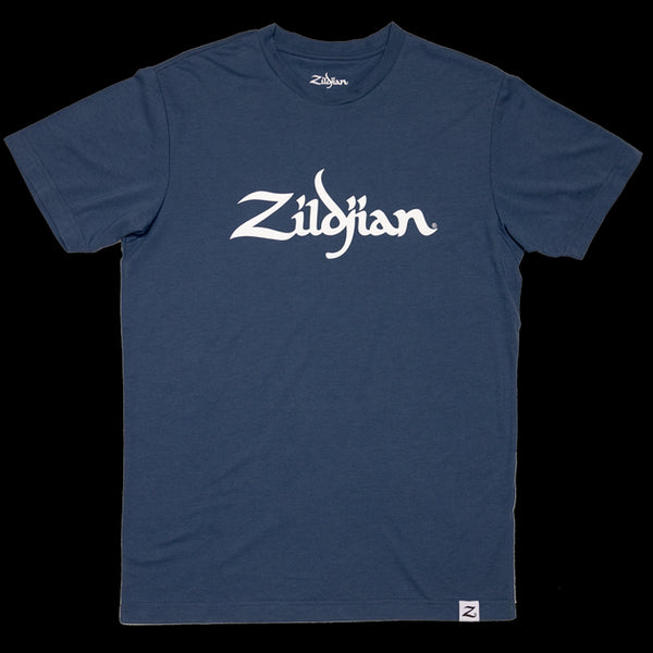 T-shirt Zildjian Classic Logo - M - blu