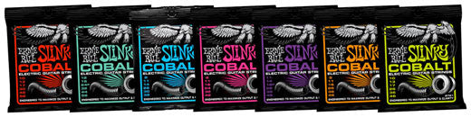 ERNIE BALL Set 6 Corde Chitarra Elettrica Cobalt Slinky - La Pietra Music Planet